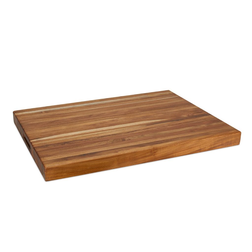 The Leif Teak Cutting Board Extra Large 24” Chopping Board 